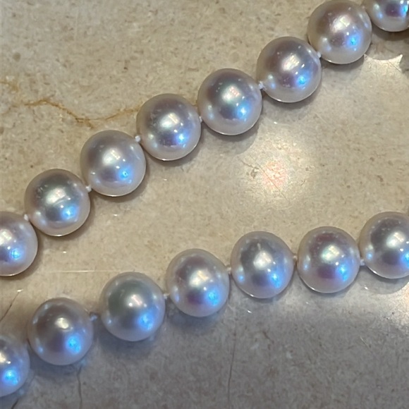 Cultured pearl strand 16” - Picture 3 of 7